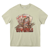 Mossy long live cowgirls cards Heavy Core Tee - NancyCooperArtShop