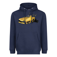 Navy Asphalt Paver Heavyweight Hoodie - LillyAllenDesigns