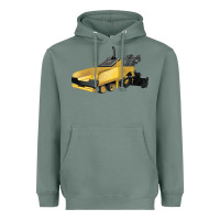 Sage Asphalt Paver Heavyweight Hoodie - LillyAllenDesigns