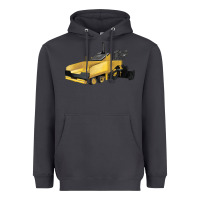 Smoke Asphalt Paver Heavyweight Hoodie - LillyAllenDesigns