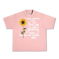 Salmon I Will Choose To Find Joy In The Journey That God Urban Heavy Tee - Bettercallsaul