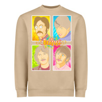 Mushroom Pop Art Beatles Tribute – Vibrant and Iconic Ret Heavyweight Sweatshirt - tuanDangUi