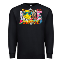 Black Love Summer Premium Sweatshirt - CowhideDigitalArt