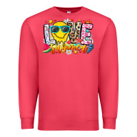 Cardinal Love Summer Premium Sweatshirt - CowhideDigitalArt