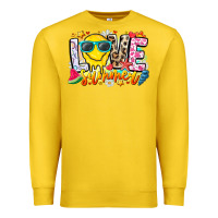 Lemon Love Summer Premium Sweatshirt - CowhideDigitalArt
