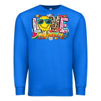 True Royal Love Summer Premium Sweatshirt - CowhideDigitalArt