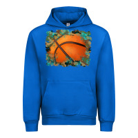 Cobalt sports basketball background Urban Hoodie - Artiststas
