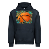 Navy sports basketball background Urban Hoodie - Artiststas