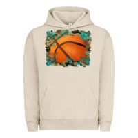 Pigment French Oak sports basketball background Urban Hoodie - Artiststas