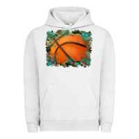 Sports Basketball Background Urban Hoodie | Teevron