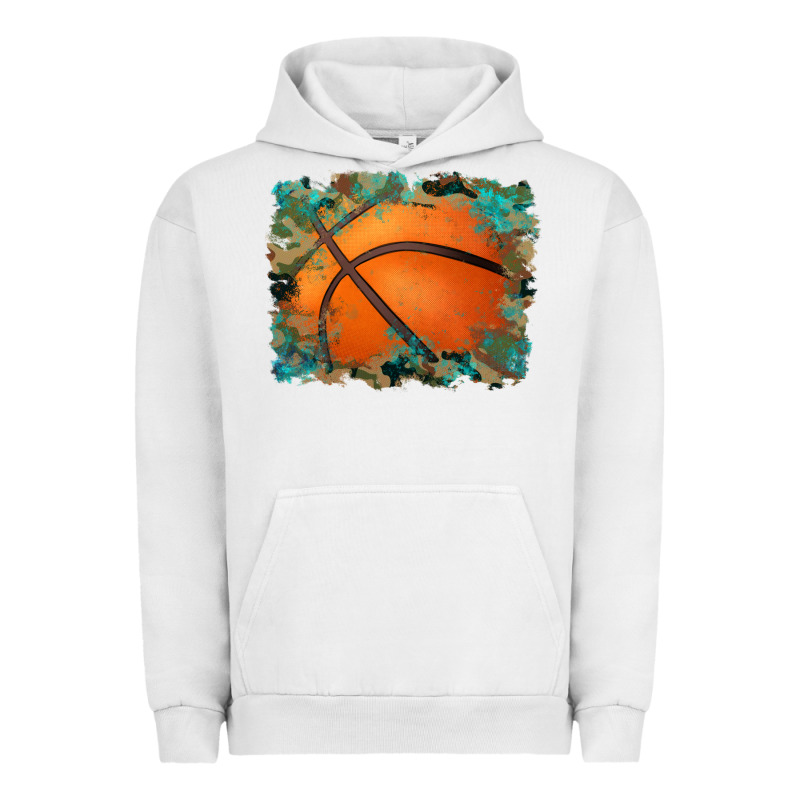 Sports Basketball Background Urban Hoodie by Artiststas | Teevron