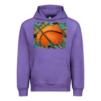 Tulip sports basketball background Urban Hoodie - Artiststas