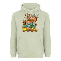 Matcha Than Honey Heavyweight Hoodie - CowhideDigitalArt