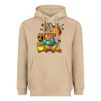 Mushroom Than Honey Heavyweight Hoodie - CowhideDigitalArt