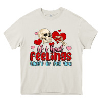 Cream if i had feelings they d be for you Heavy Core Tee - MaliasSmallBusiness