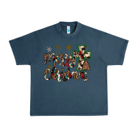 Midnight Navy merry christmas Urban Heavy Tee - JahusDesignShop