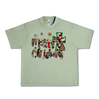 Oil Green merry christmas Urban Heavy Tee - JahusDesignShop