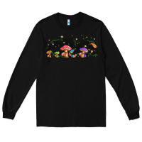 Black magic mushroom Long Sleeve Tee - TumblerDesignByShophia