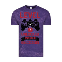 Cloud Purple Kids Level 7 Unlocked Awesome Since 2013 Vintage Tee - Bettercallsaul