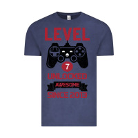 Vintage Denim Kids Level 7 Unlocked Awesome Since 2013 Vintage Tee - Bettercallsaul