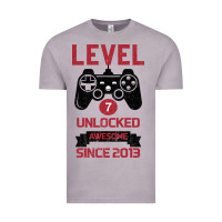 Vintage Zinc Kids Level 7 Unlocked Awesome Since 2013 Vintage Tee - Bettercallsaul