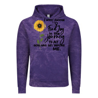 Cloud Purple I Will Choose To Find Joy In The Journey That God Vintage Hoodie - Bettercallsaul