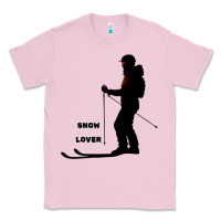 Bubblegum Pink nighttime ski adventure Classic Tee - tuanDangUi
