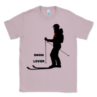 Lilac nighttime ski adventure Classic Tee - tuanDangUi