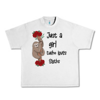 Lunar Rock just a girl who loves sloths Urban Heavy Tee - Bettercallsaul