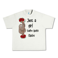 Pistachio just a girl who loves sloths Urban Heavy Tee - Bettercallsaul