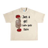 Sandshell just a girl who loves sloths Urban Heavy Tee - Bettercallsaul