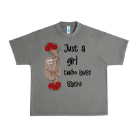 Tornado just a girl who loves sloths Urban Heavy Tee - Bettercallsaul