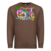 Chestnut spooky girl summer Premium Sweatshirt - CowhideDigitalArt