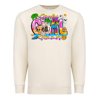 Sandshell spooky girl summer Premium Sweatshirt - CowhideDigitalArt