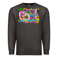 Smoke spooky girl summer Premium Sweatshirt - CowhideDigitalArt