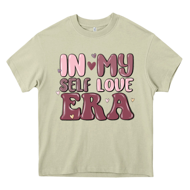 In My Self Love Era Heavy Core Tee by MaliasSmallBusiness | Teevron