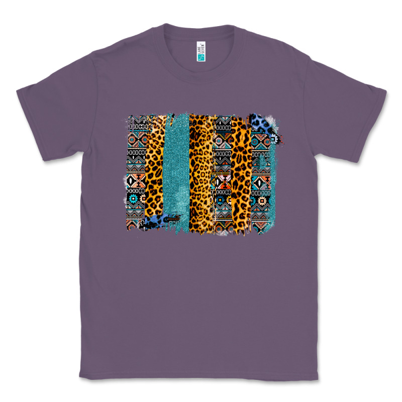 Aztec Leopard Glitter Brushstrokes Classic Tee by Bettercallsaul | Teevron