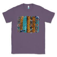 Lavender Aztec Leopard Glitter Brushstrokes Classic Tee - Bettercallsaul