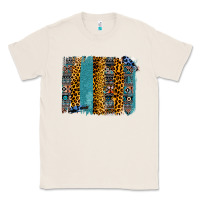 Natural Aztec Leopard Glitter Brushstrokes Classic Tee - Bettercallsaul