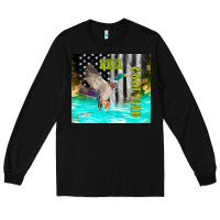 Black reel cool dad bass Long Sleeve Tee - TumblerDesignByShophia