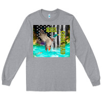 Heather Grey reel cool dad bass Long Sleeve Tee - TumblerDesignByShophia