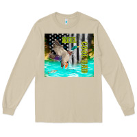 Mushroom reel cool dad bass Long Sleeve Tee - TumblerDesignByShophia