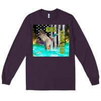 Plum reel cool dad bass Long Sleeve Tee - TumblerDesignByShophia