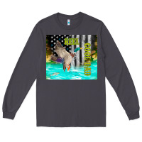 Smoke reel cool dad bass Long Sleeve Tee - TumblerDesignByShophia