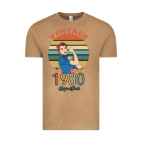 Vintage Camel Vintage 1980 Original Parts Women 40th Birthday Vintage Tee - Bettercallsaul
