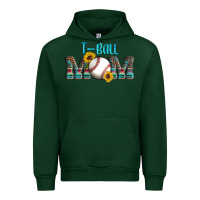 Forest Green sport t ball mom Urban Hoodie - Artiststas