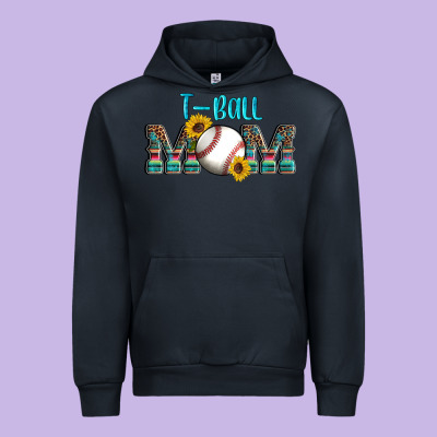 Sport T Ball Mom Urban Hoodie Designed By Artiststas