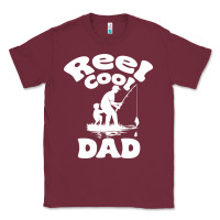 Burgundy Reel Cool Dad fathers day fishing adventure Classic Tee - tuanDangUi