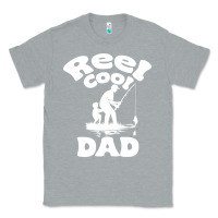 Heather Grey Reel Cool Dad fathers day fishing adventure Classic Tee - tuanDangUi
