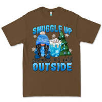 Cacao snuggle up gnomies it's cold outside Premium Tee - MaliasSmallBusiness